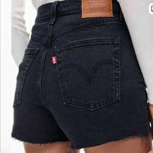 Levi's Charcoal Button-Fly Shorts